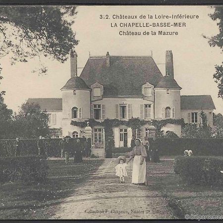 Domaine De La Mazure Bed & Breakfast La Chapelle-Basse-Mer Eksteriør bilde